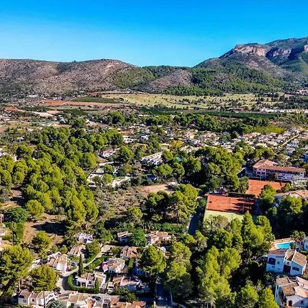 بيت للعطل Ruhiges Eckreihenhaus Mit Pool In La Sella Zarzas One Denia بيدريجوير